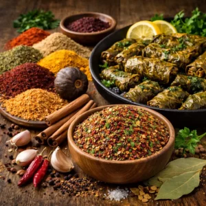 Orientalisk Dolma kryddblandning med sumak jozoloz